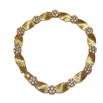 Drawn Lower Satin Ribbon Bracelet Jewelry