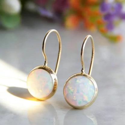 Womens Retro Minimalist Light-luxury High-end Earrings
