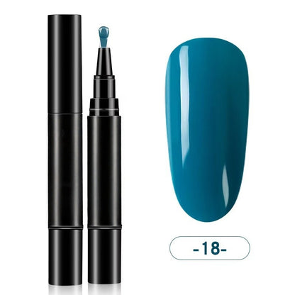 One-Step Nail Gel Pen A Convenient Long-Lasting UVLED Gel For Easy Durable Manicures
