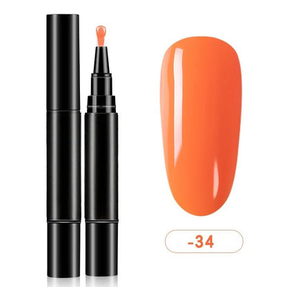 One-Step Nail Gel Pen A Convenient Long-Lasting UVLED Gel For Easy Durable Manicures