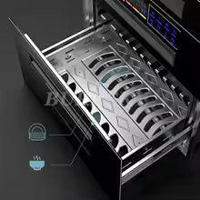 Kitchen Storage Supplies Built-in Disinfection Kitchen Cabinet And Storage 120L Capacity High Temperature Disinfection Cupboard