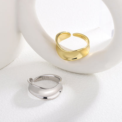 Stylish And Minimalist Alloy Ring For Women