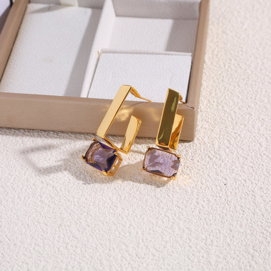 Stylish And Minimalist Alloy Earrings For Women