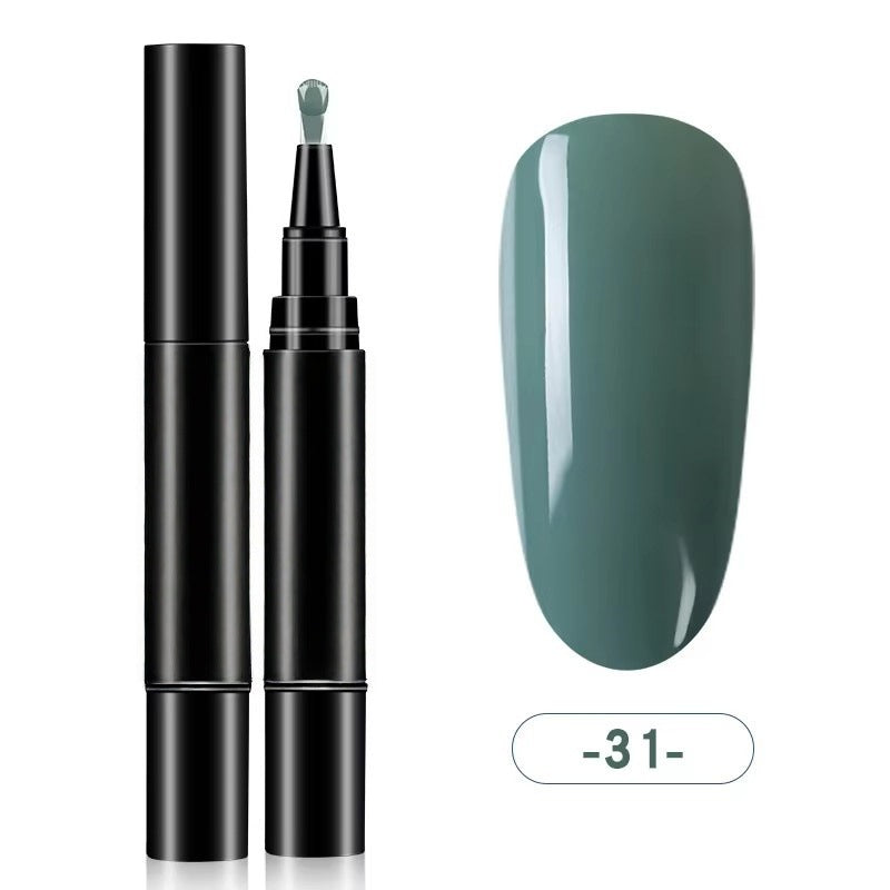 One-Step Nail Gel Pen A Convenient Long-Lasting UVLED Gel For Easy Durable Manicures