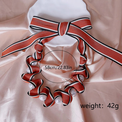 Handcrafted Beaded Necklace Light Luxury Versatile And Trendy For A Sophisticated Look