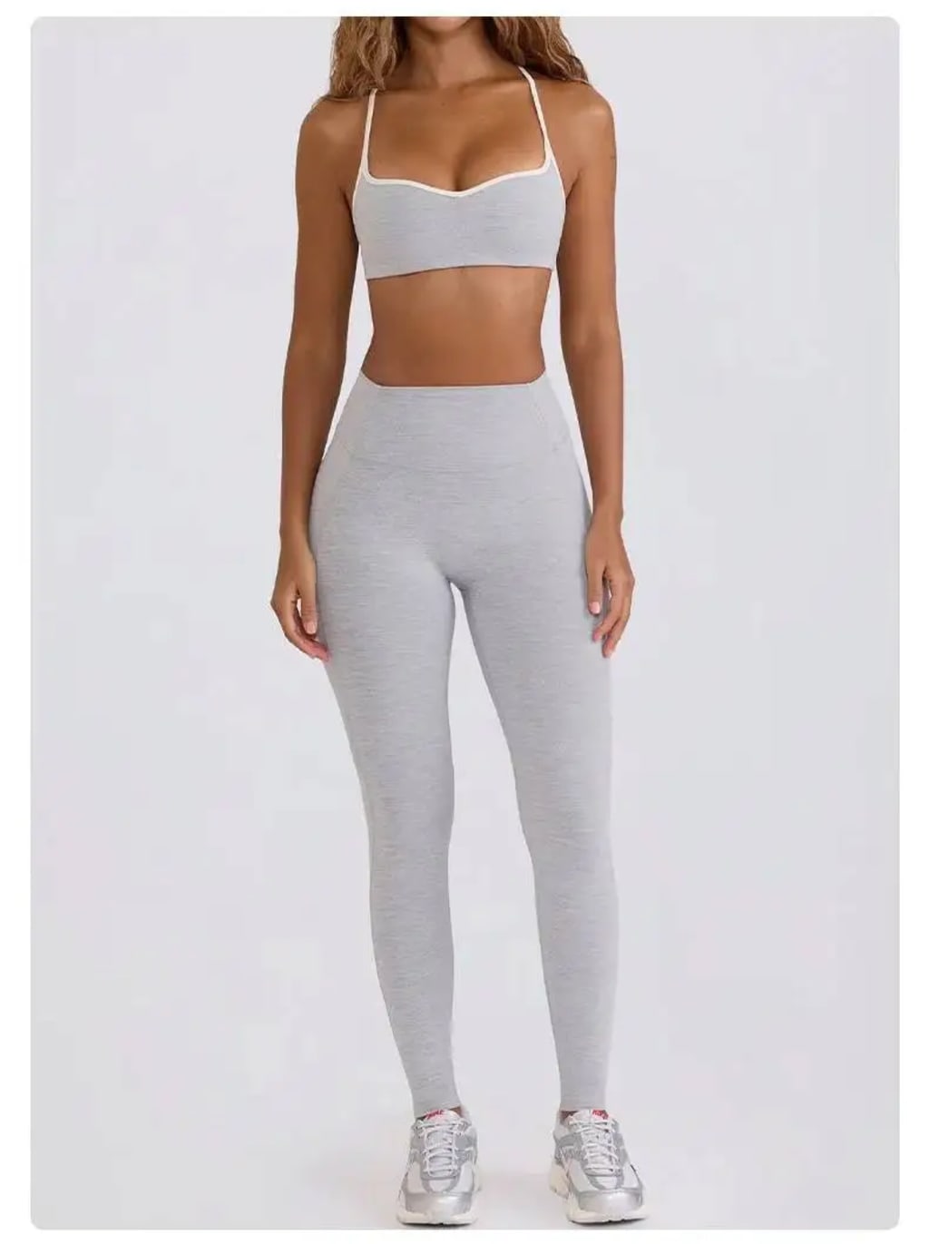 2025 New Women's Yoga Set-High Waist Butt-Lifting Slim Workout Outfit,Backless Sports Bra&Compression Leggings For Yoga, Gym 2 sold