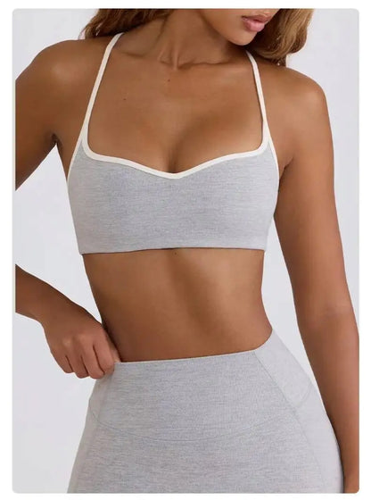 2025 New Women's Yoga Set-High Waist Butt-Lifting Slim Workout Outfit,Backless Sports Bra&Compression Leggings For Yoga, Gym 2 sold