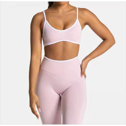 2025 New Women's Yoga Set-High Waist Butt-Lifting Slim Workout Outfit,Backless Sports Bra&Compression Leggings For Yoga, Gym 2 sold