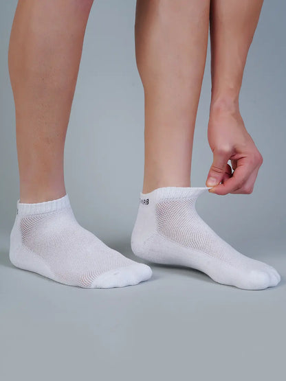 Low Ankle Socks for Men and Women Pack of 4 Pairs